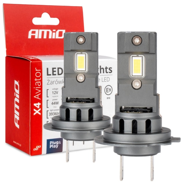 Kit Led H7 Amio X4 Aviator 44W 6500K Canbus 03764